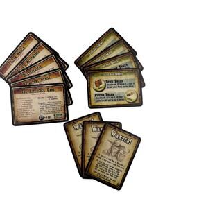 Shadows of Brimstone Frontier Town Expansion Replacement Most Wanted Cards